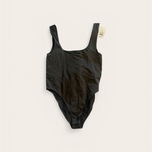 a new day Black Bodysuit
